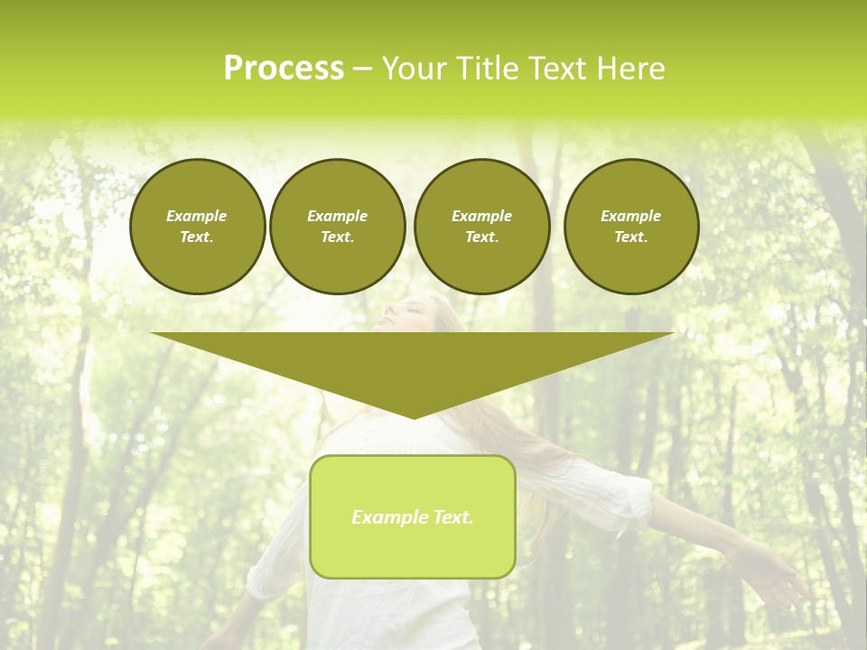 Individuality Sundress Freshness PowerPoint Template