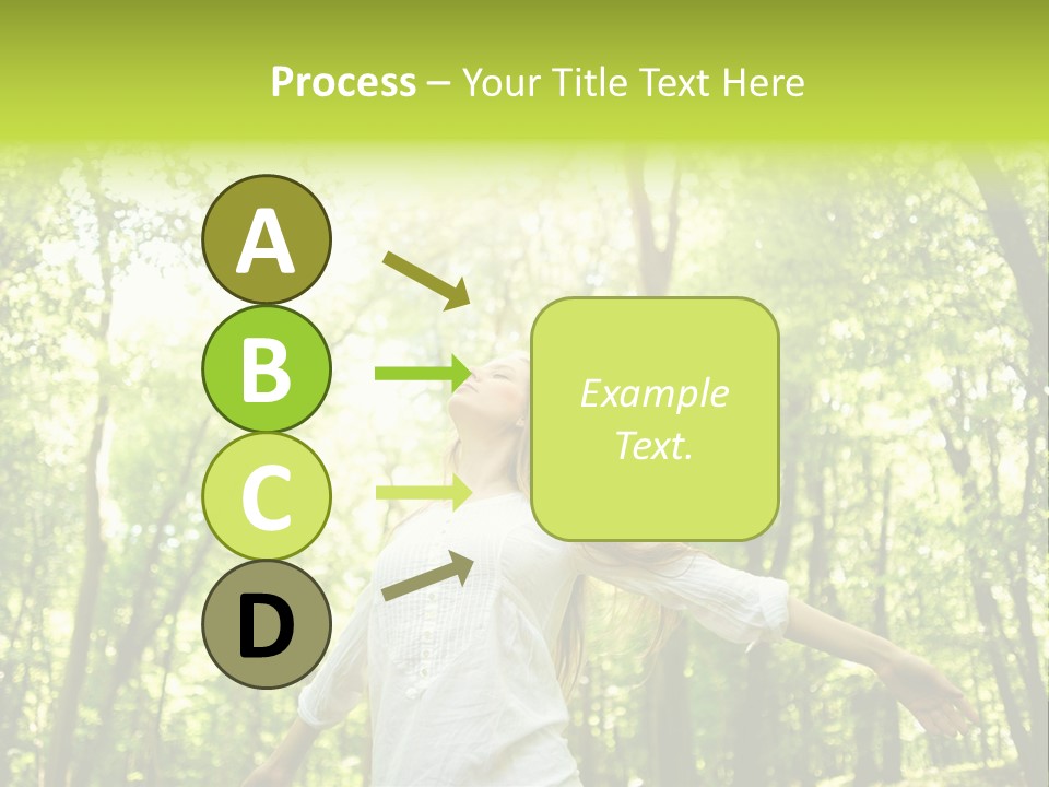 Individuality Sundress Freshness PowerPoint Template