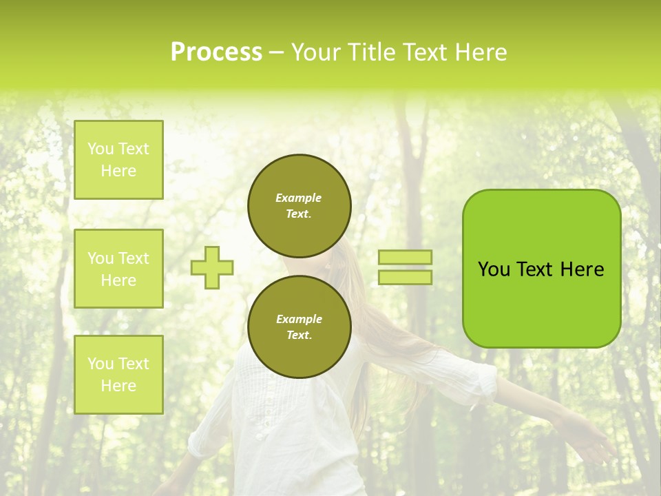 Individuality Sundress Freshness PowerPoint Template