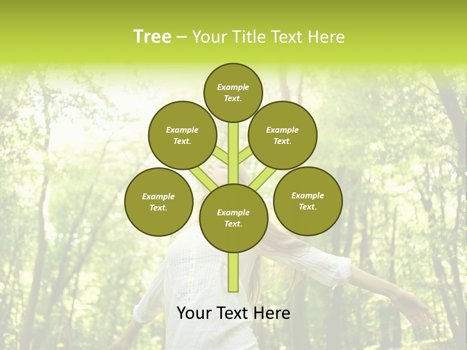 Individuality Sundress Freshness PowerPoint Template