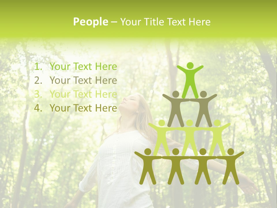 Individuality Sundress Freshness PowerPoint Template