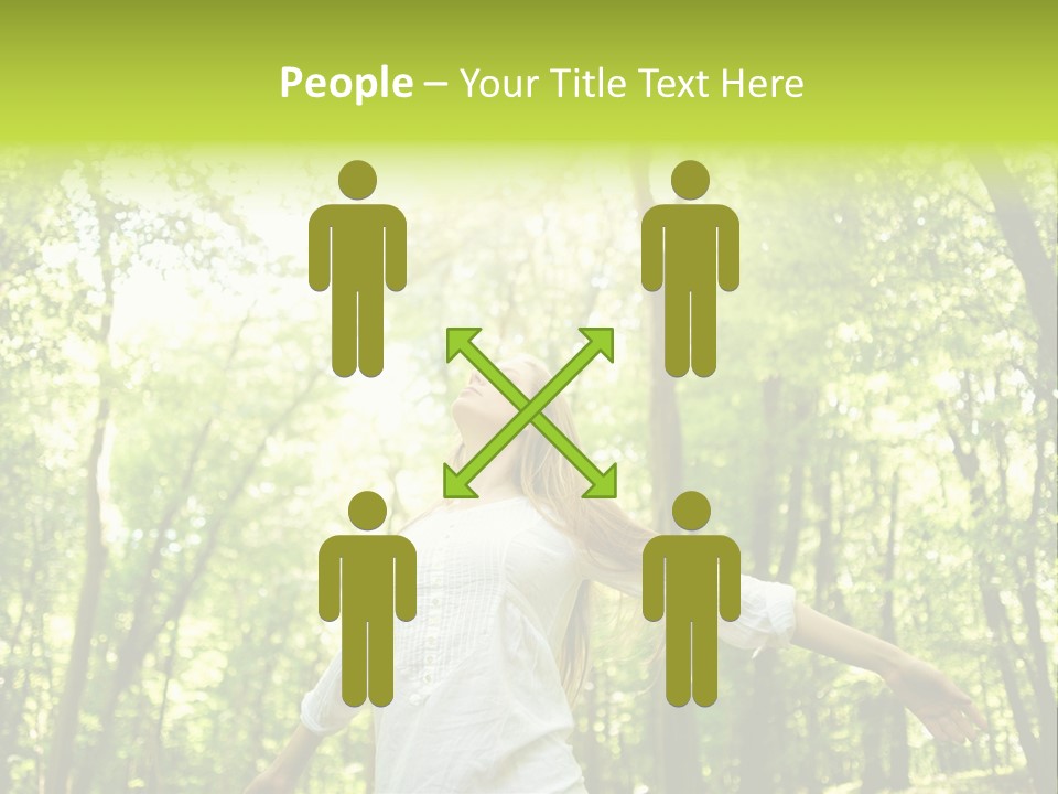 Individuality Sundress Freshness PowerPoint Template