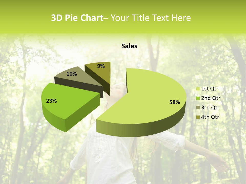 Individuality Sundress Freshness PowerPoint Template