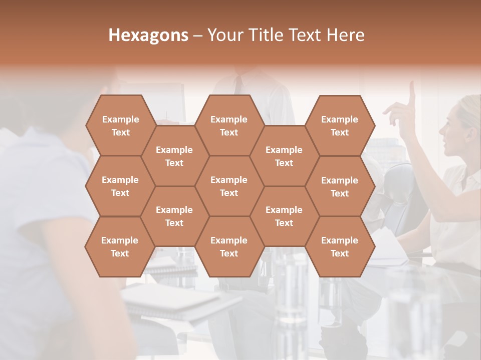 Graph Chart Partnership PowerPoint Template