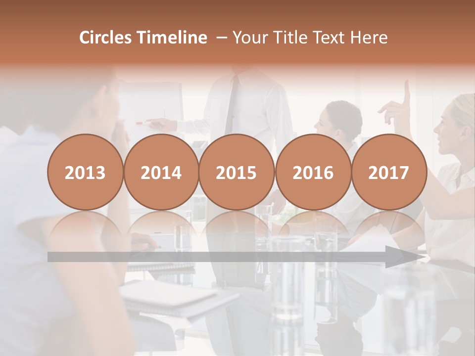 Graph Chart Partnership PowerPoint Template