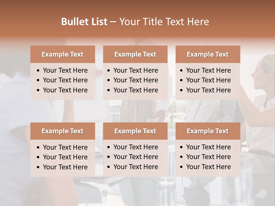 Graph Chart Partnership PowerPoint Template