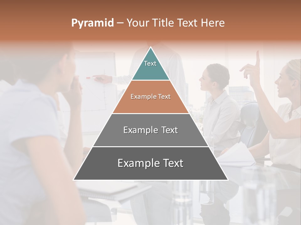 Graph Chart Partnership PowerPoint Template
