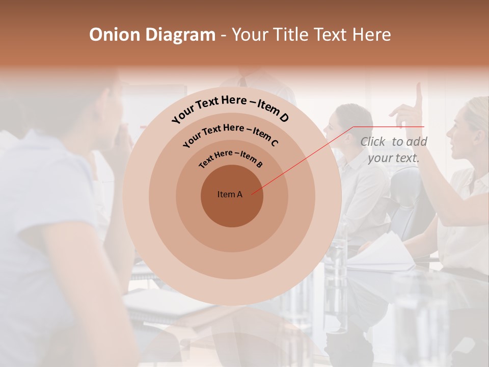 Graph Chart Partnership PowerPoint Template