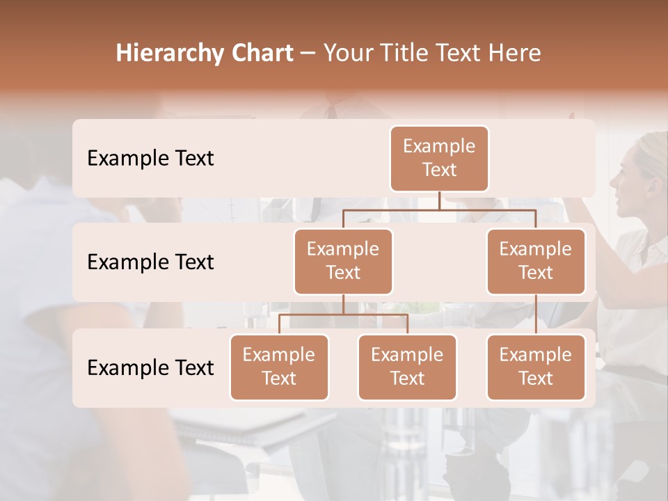 Graph Chart Partnership PowerPoint Template