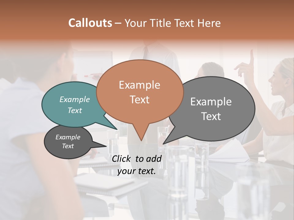 Graph Chart Partnership PowerPoint Template