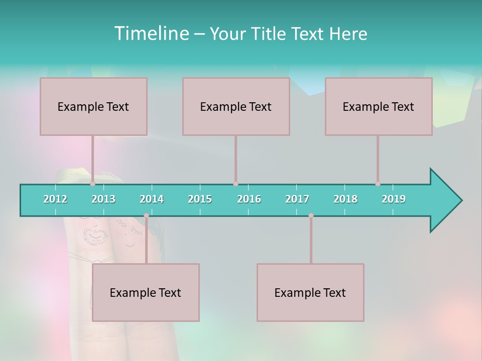 Relationship Symbol Two PowerPoint Template