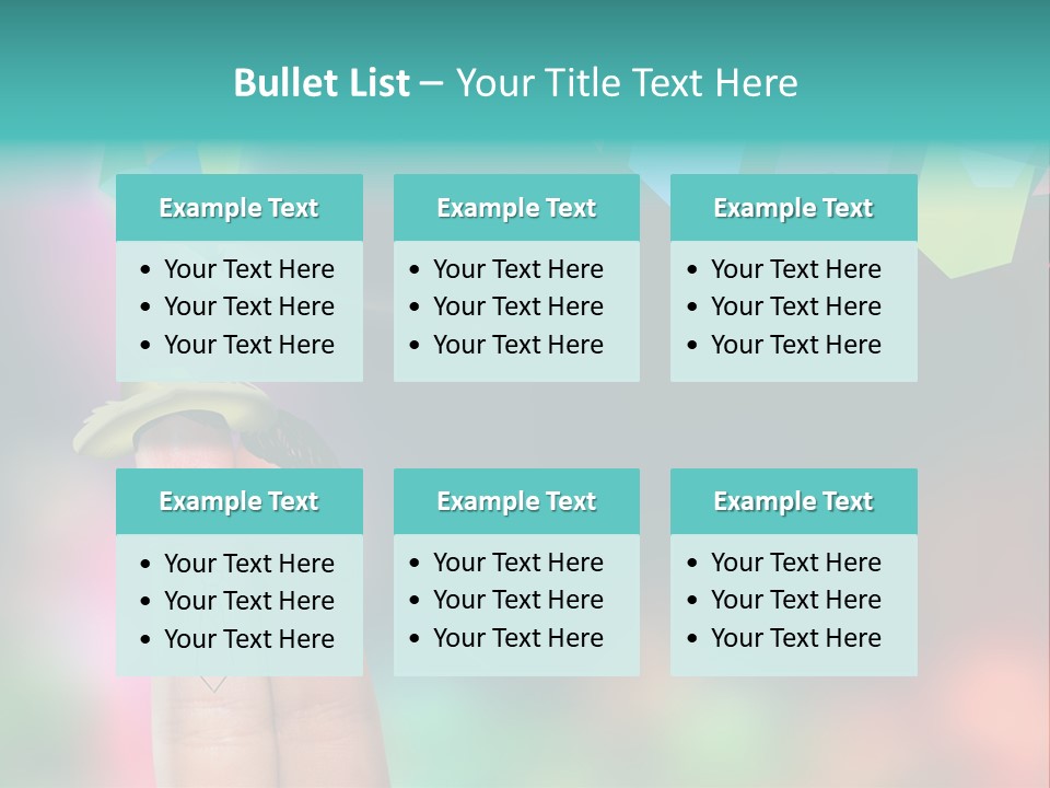 Relationship Symbol Two PowerPoint Template