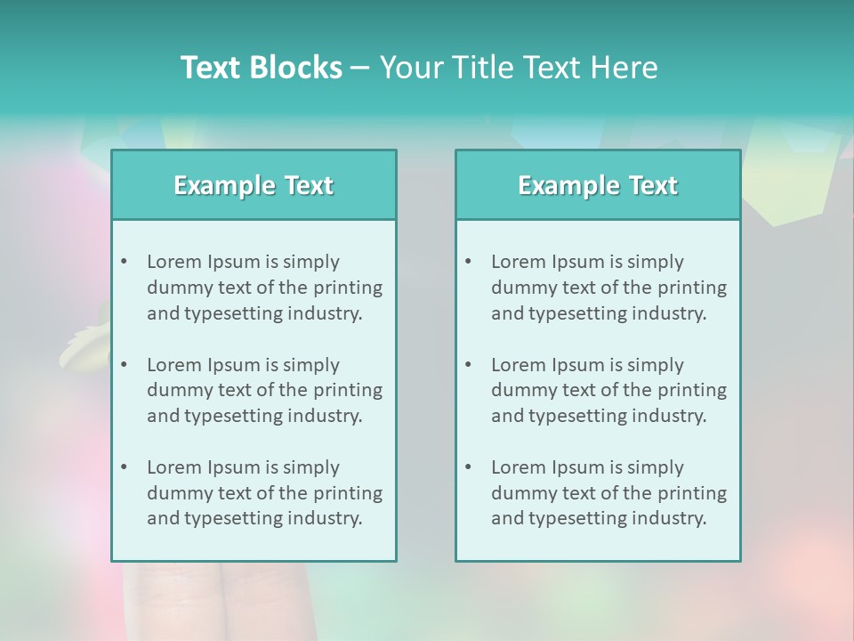 Relationship Symbol Two PowerPoint Template