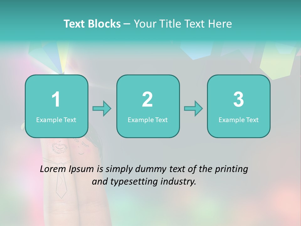 Relationship Symbol Two PowerPoint Template