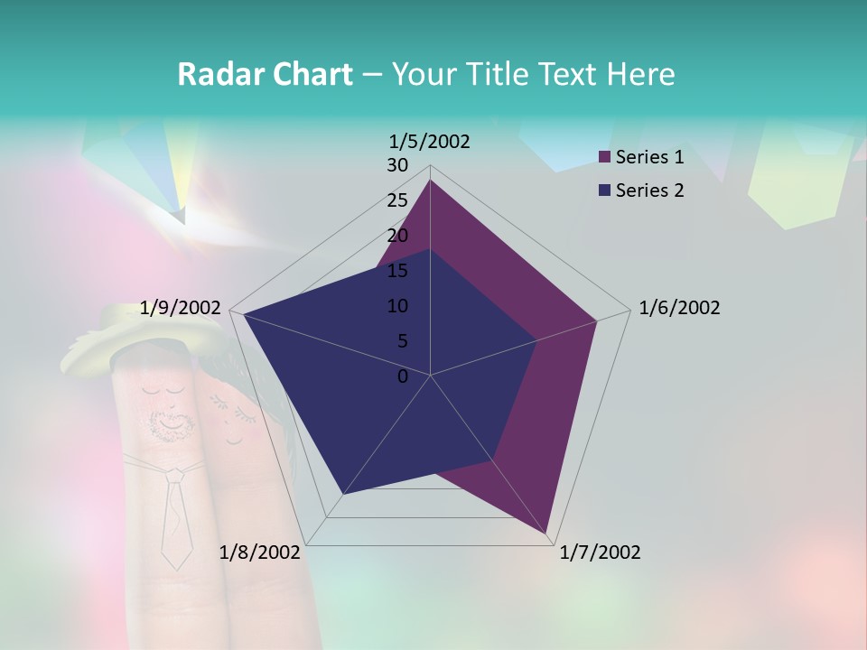Relationship Symbol Two PowerPoint Template