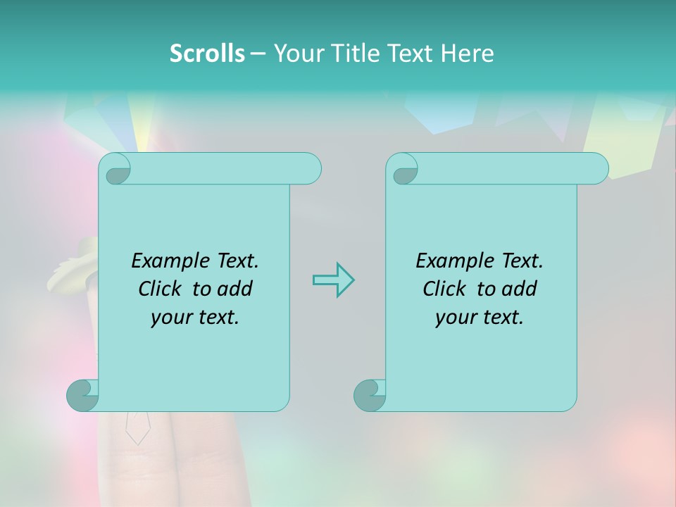 Relationship Symbol Two PowerPoint Template