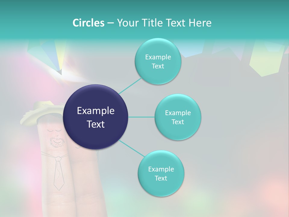 Relationship Symbol Two PowerPoint Template