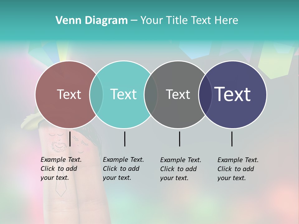 Relationship Symbol Two PowerPoint Template