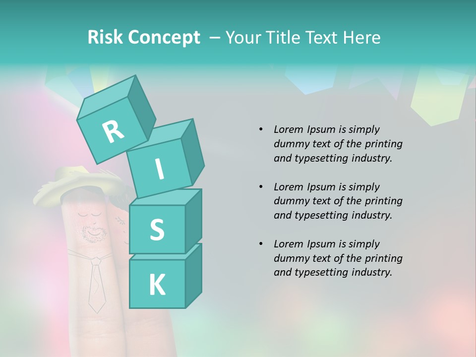 Relationship Symbol Two PowerPoint Template