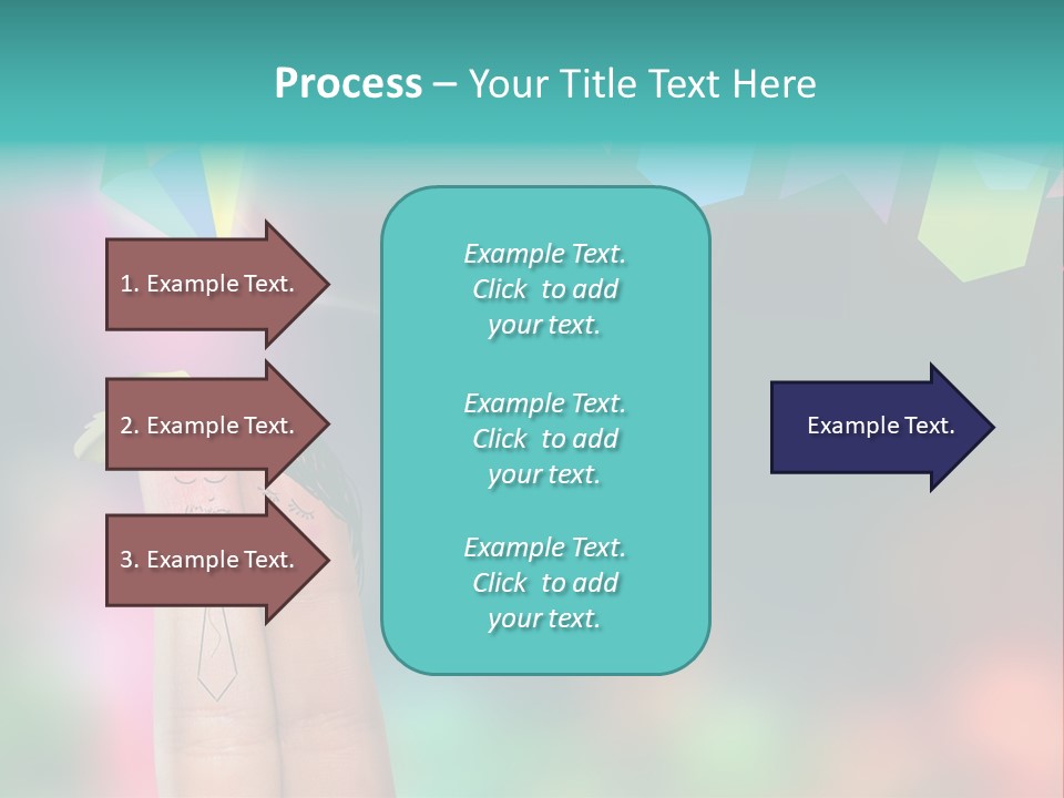Relationship Symbol Two PowerPoint Template
