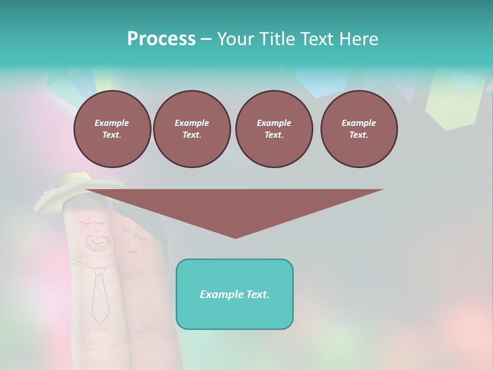 Relationship Symbol Two PowerPoint Template