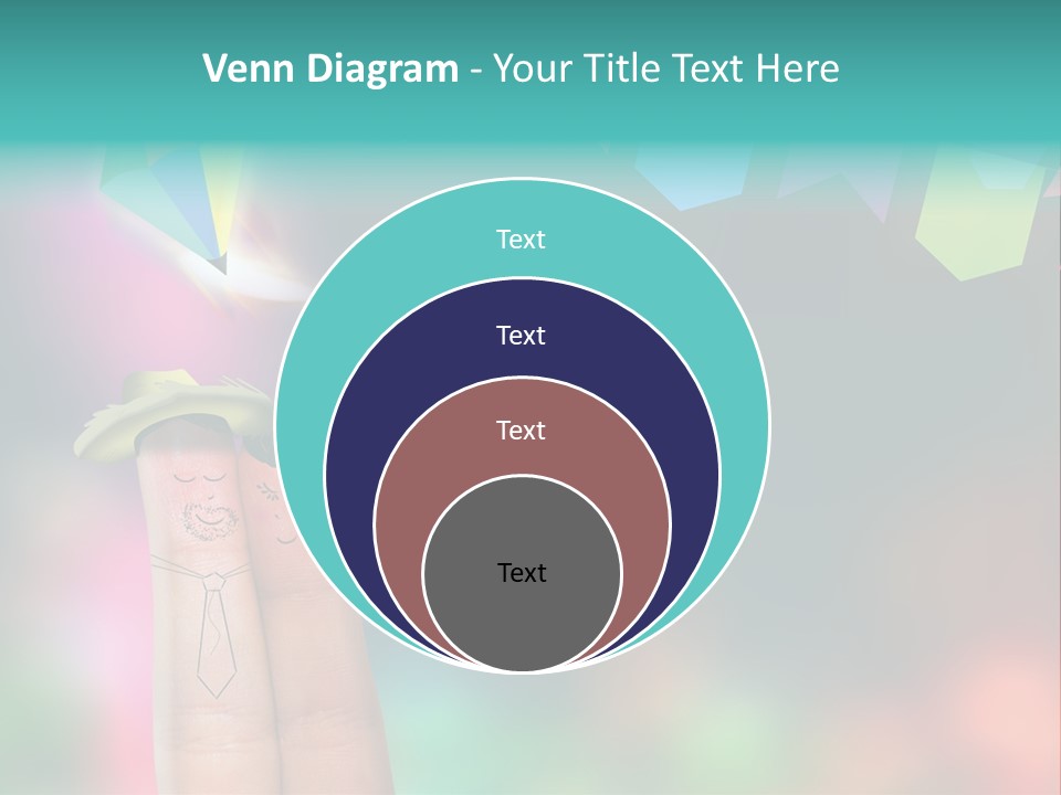 Relationship Symbol Two PowerPoint Template