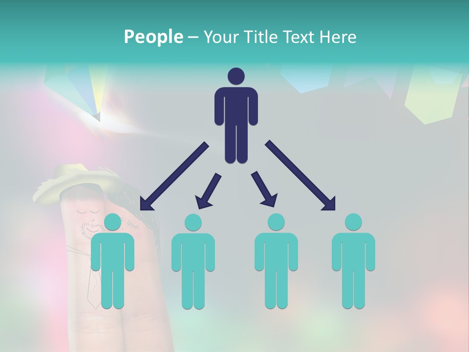 Relationship Symbol Two PowerPoint Template