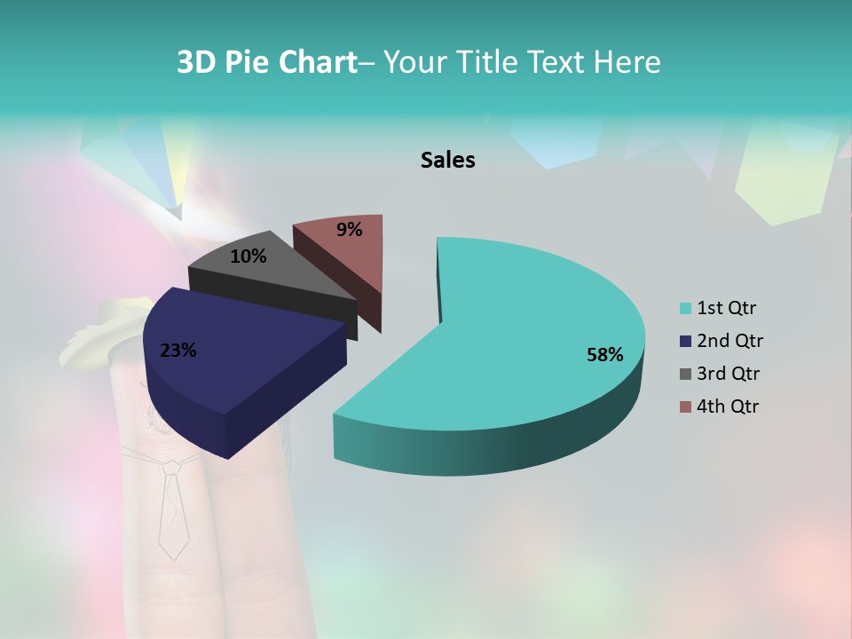 Relationship Symbol Two PowerPoint Template