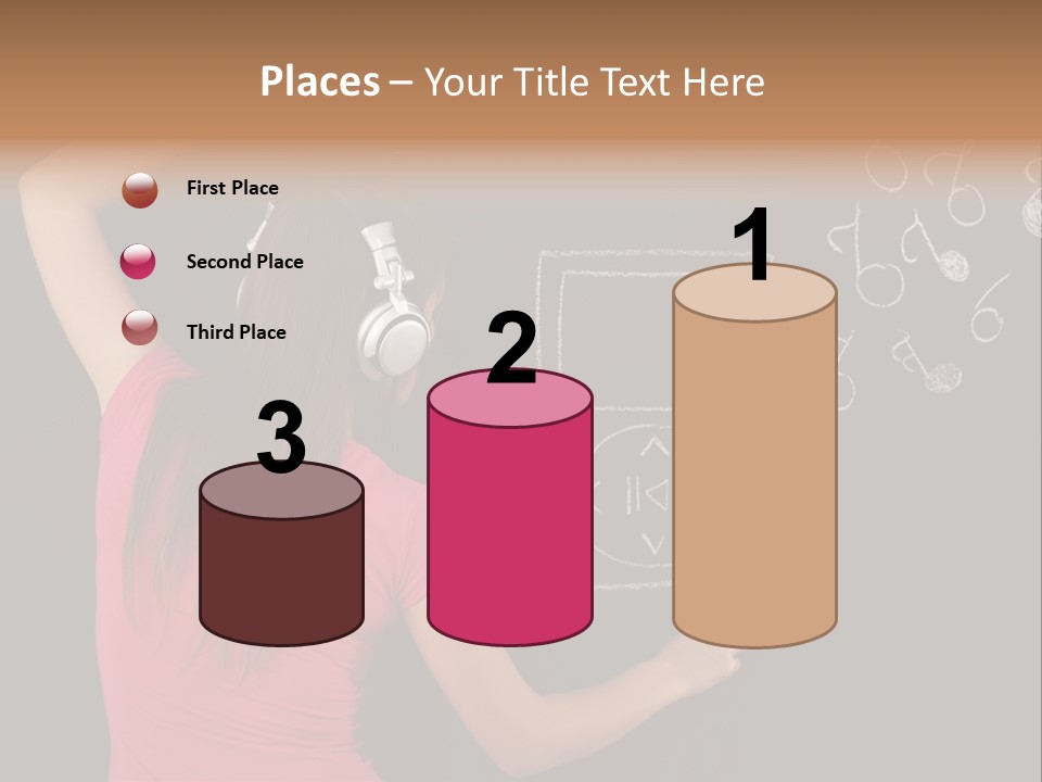 Unrecognizable Person Glamour Mp Icon PowerPoint Template