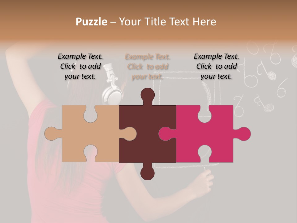 Unrecognizable Person Glamour Mp Icon PowerPoint Template