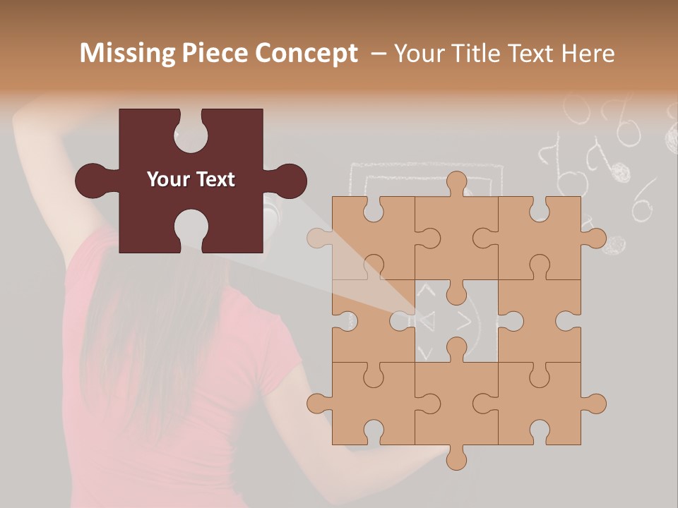 Unrecognizable Person Glamour Mp Icon PowerPoint Template