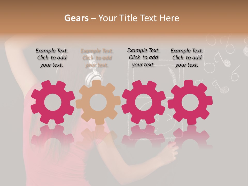 Unrecognizable Person Glamour Mp Icon PowerPoint Template