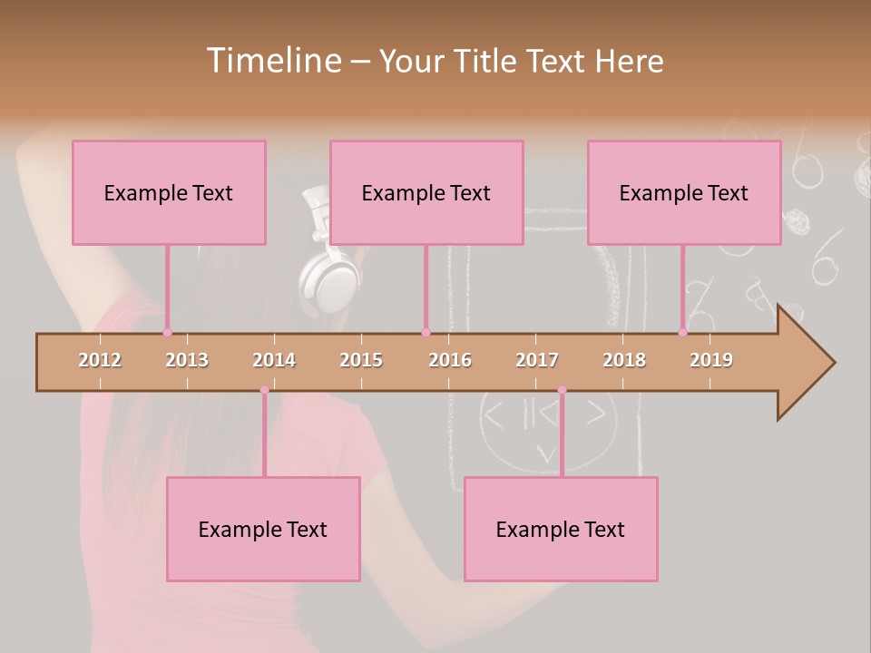 Unrecognizable Person Glamour Mp Icon PowerPoint Template