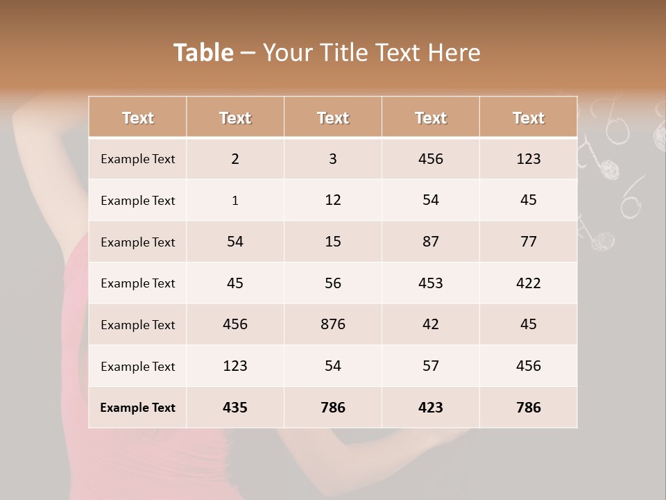Unrecognizable Person Glamour Mp Icon PowerPoint Template