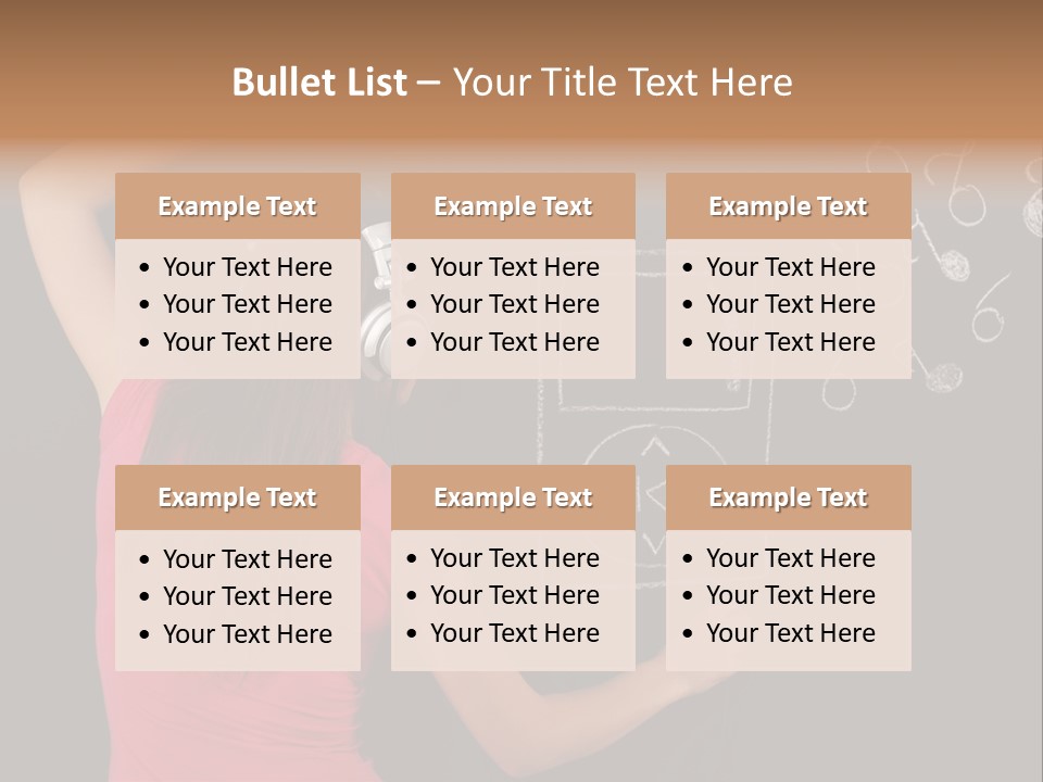 Unrecognizable Person Glamour Mp Icon PowerPoint Template