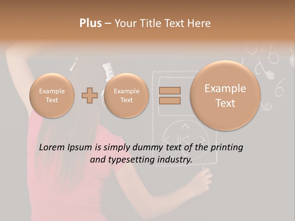 Unrecognizable Person Glamour Mp Icon PowerPoint Template