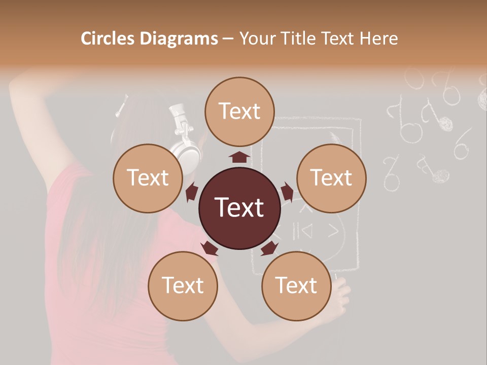 Unrecognizable Person Glamour Mp Icon PowerPoint Template