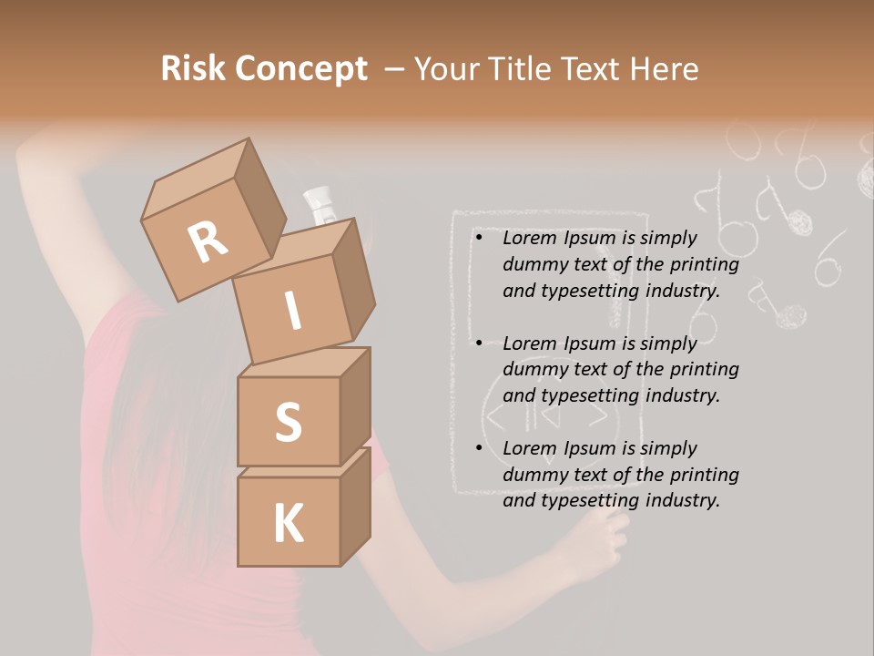 Unrecognizable Person Glamour Mp Icon PowerPoint Template