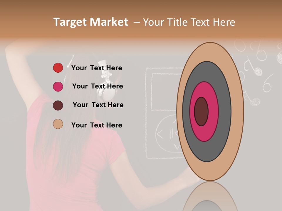 Unrecognizable Person Glamour Mp Icon PowerPoint Template