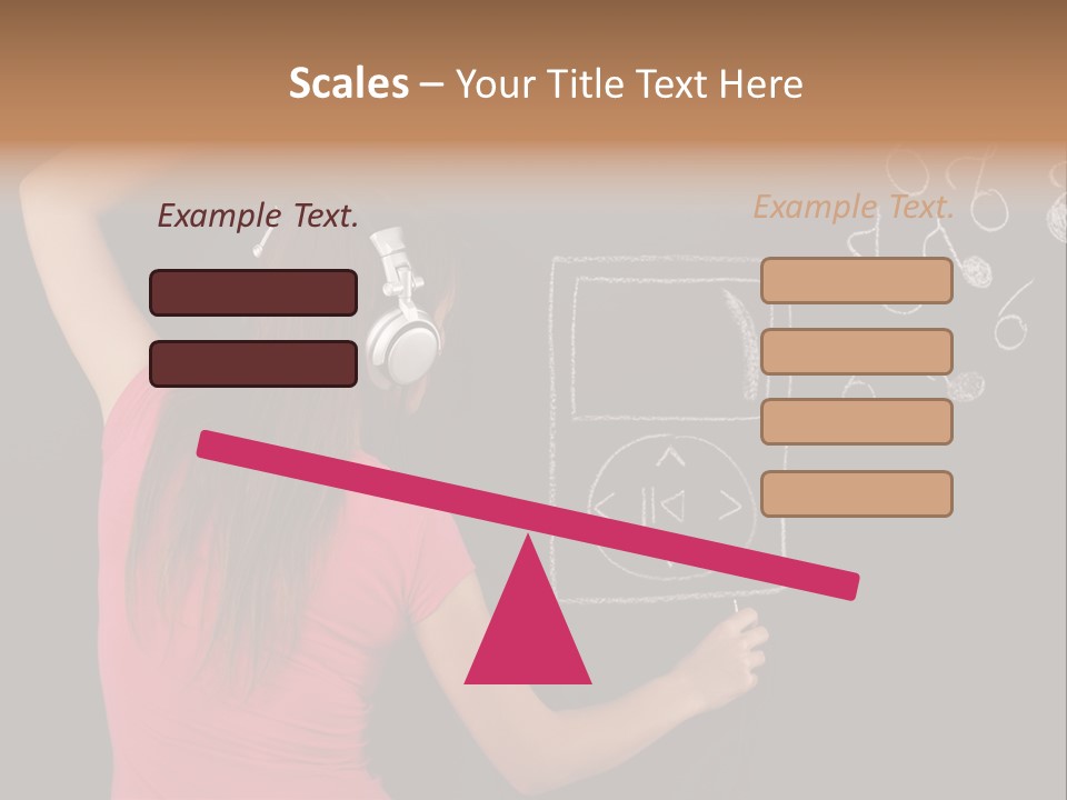 Unrecognizable Person Glamour Mp Icon PowerPoint Template