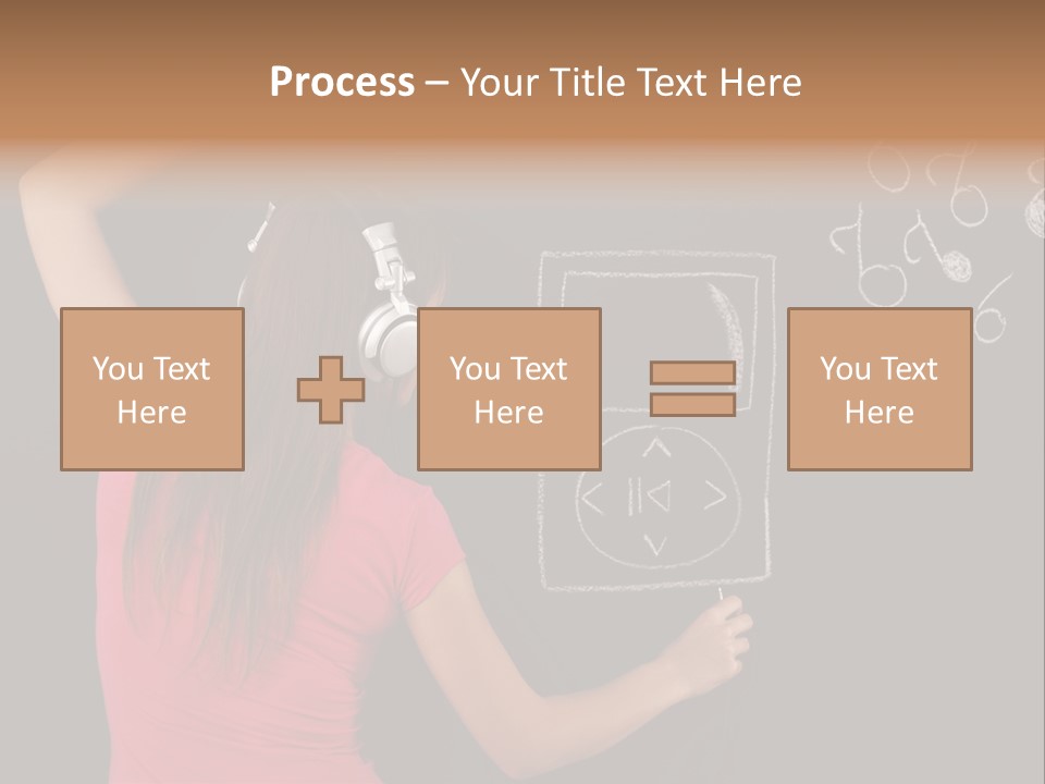 Unrecognizable Person Glamour Mp Icon PowerPoint Template