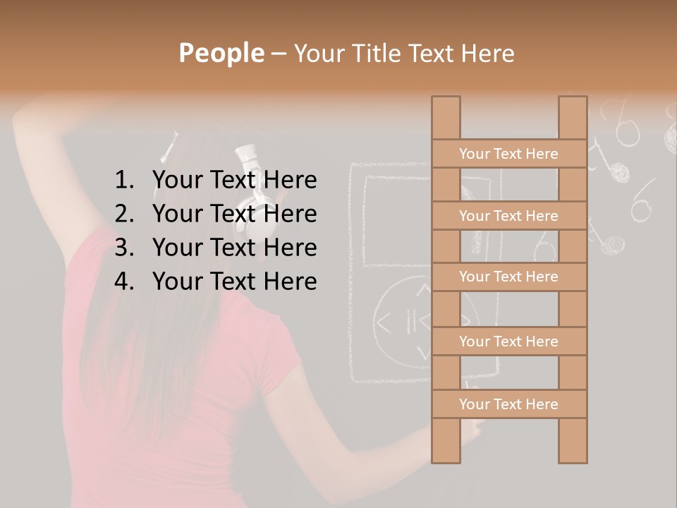 Unrecognizable Person Glamour Mp Icon PowerPoint Template