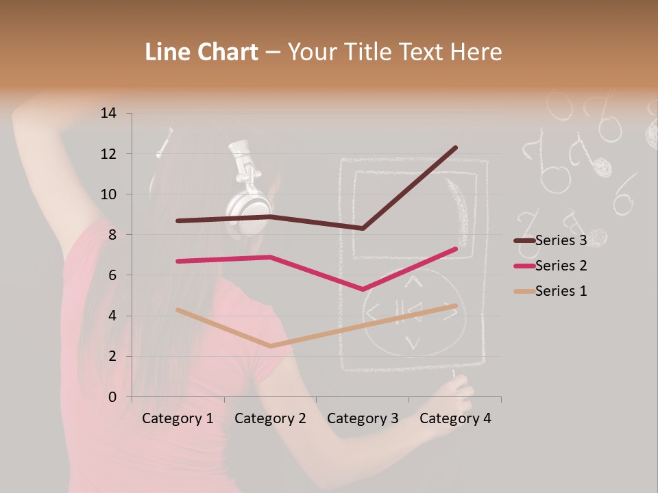 Unrecognizable Person Glamour Mp Icon PowerPoint Template