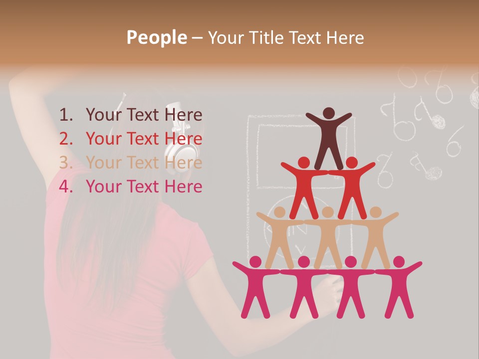 Unrecognizable Person Glamour Mp Icon PowerPoint Template