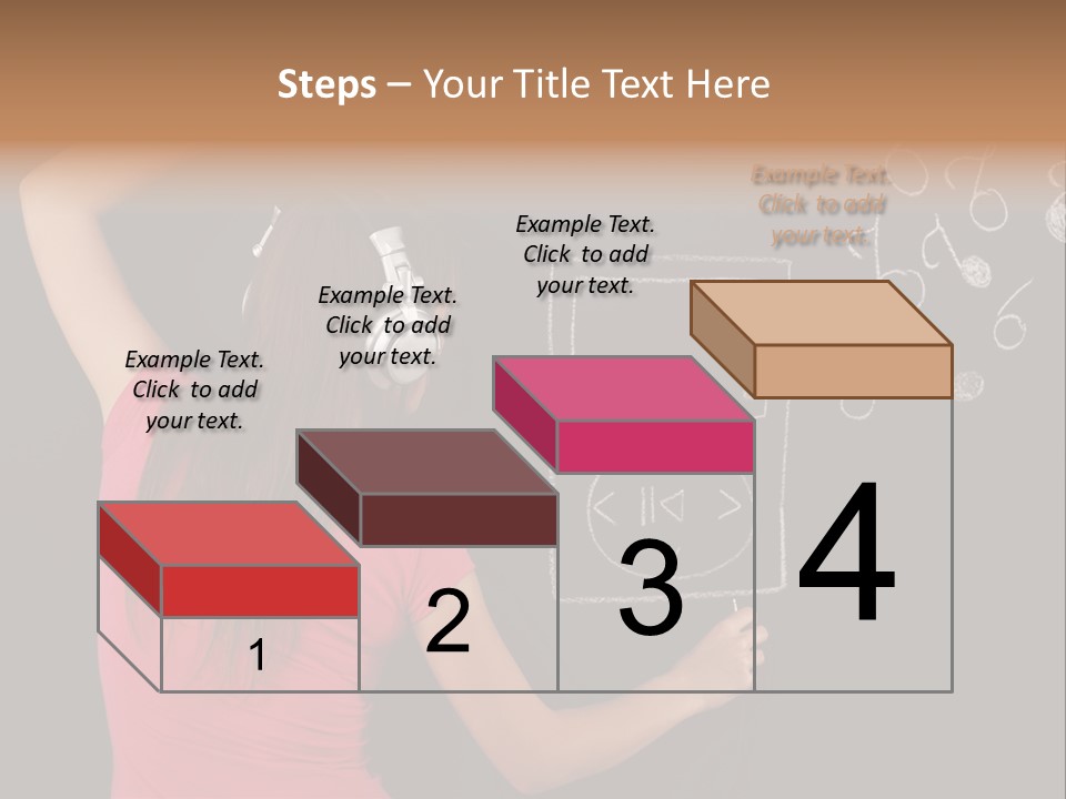 Unrecognizable Person Glamour Mp Icon PowerPoint Template