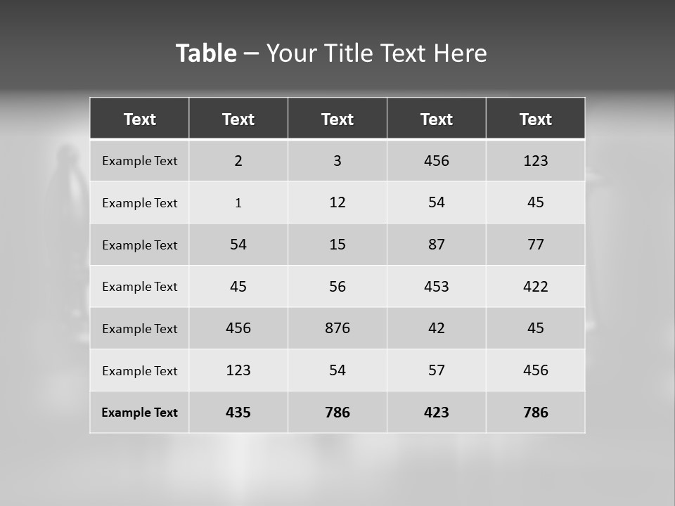 A Black And White Photo Of Chess Pieces PowerPoint Template