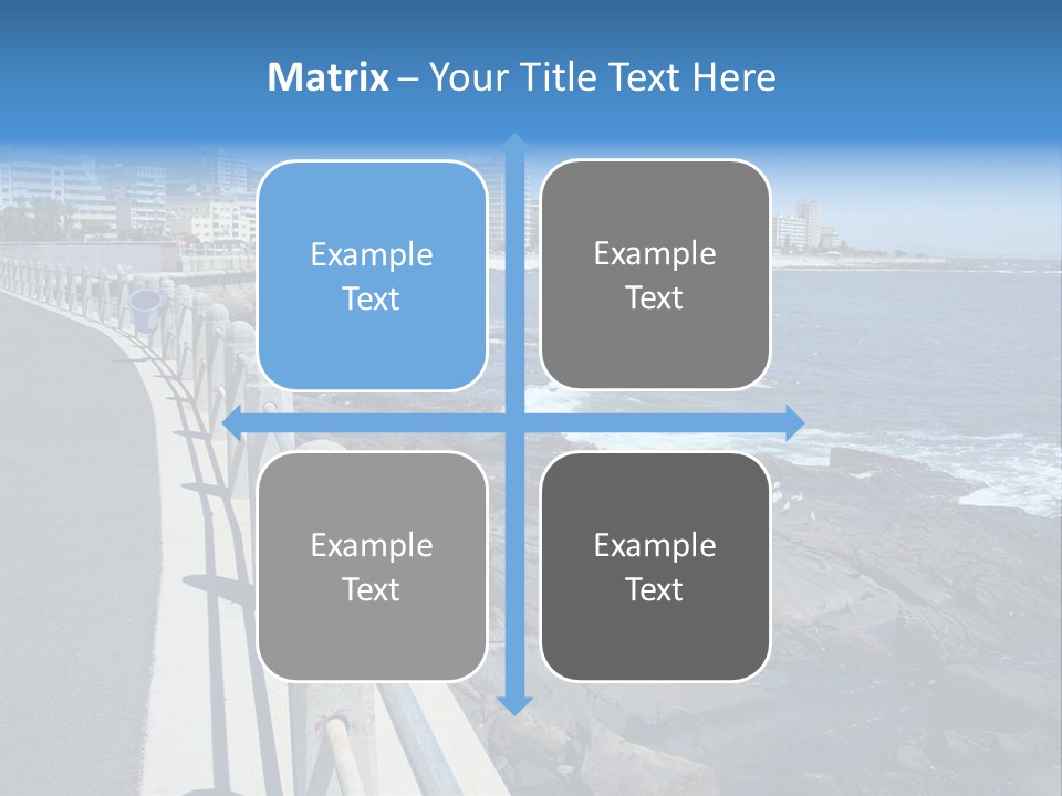 Surrounding Wall Flower PowerPoint Template