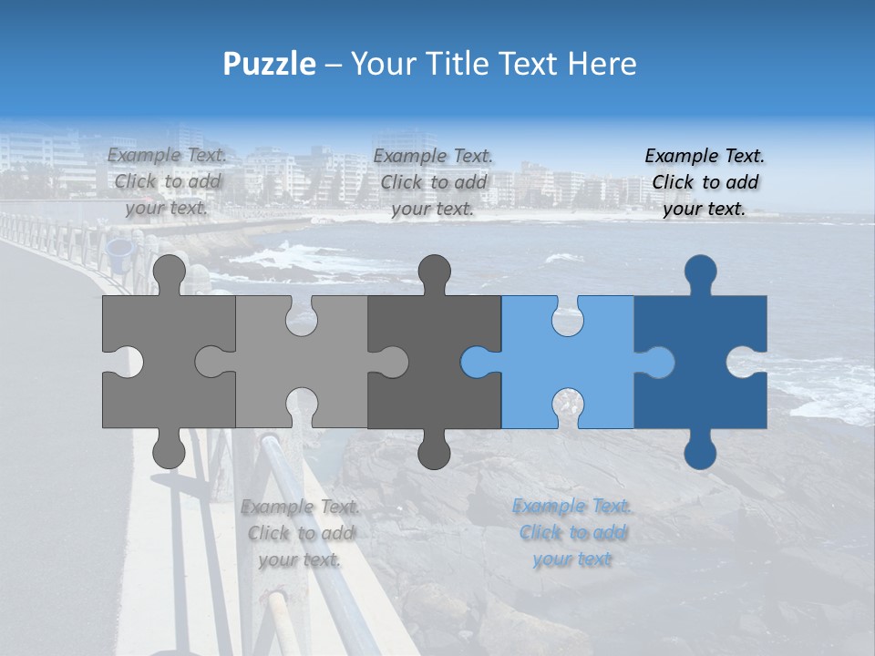 Surrounding Wall Flower PowerPoint Template