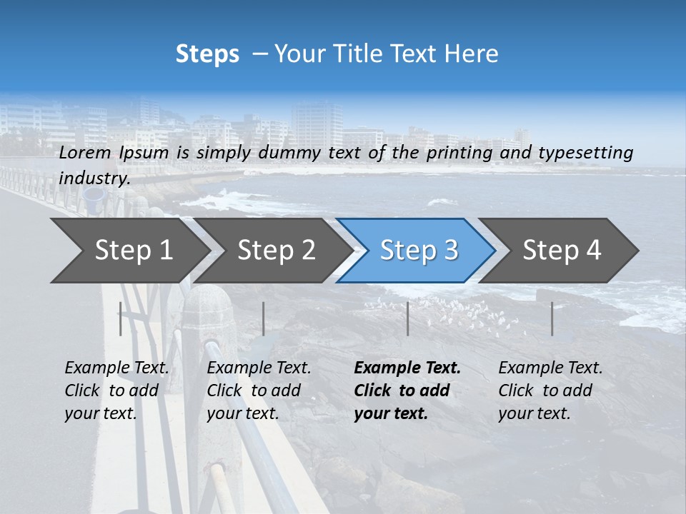 Surrounding Wall Flower PowerPoint Template