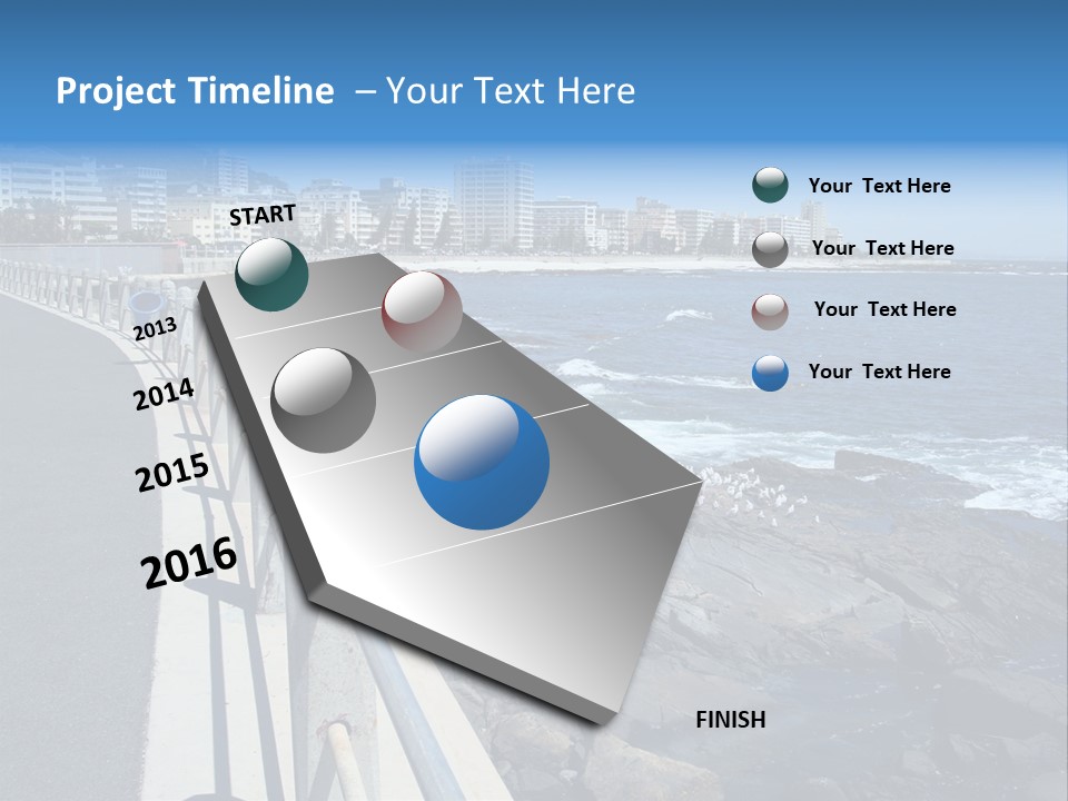 Surrounding Wall Flower PowerPoint Template